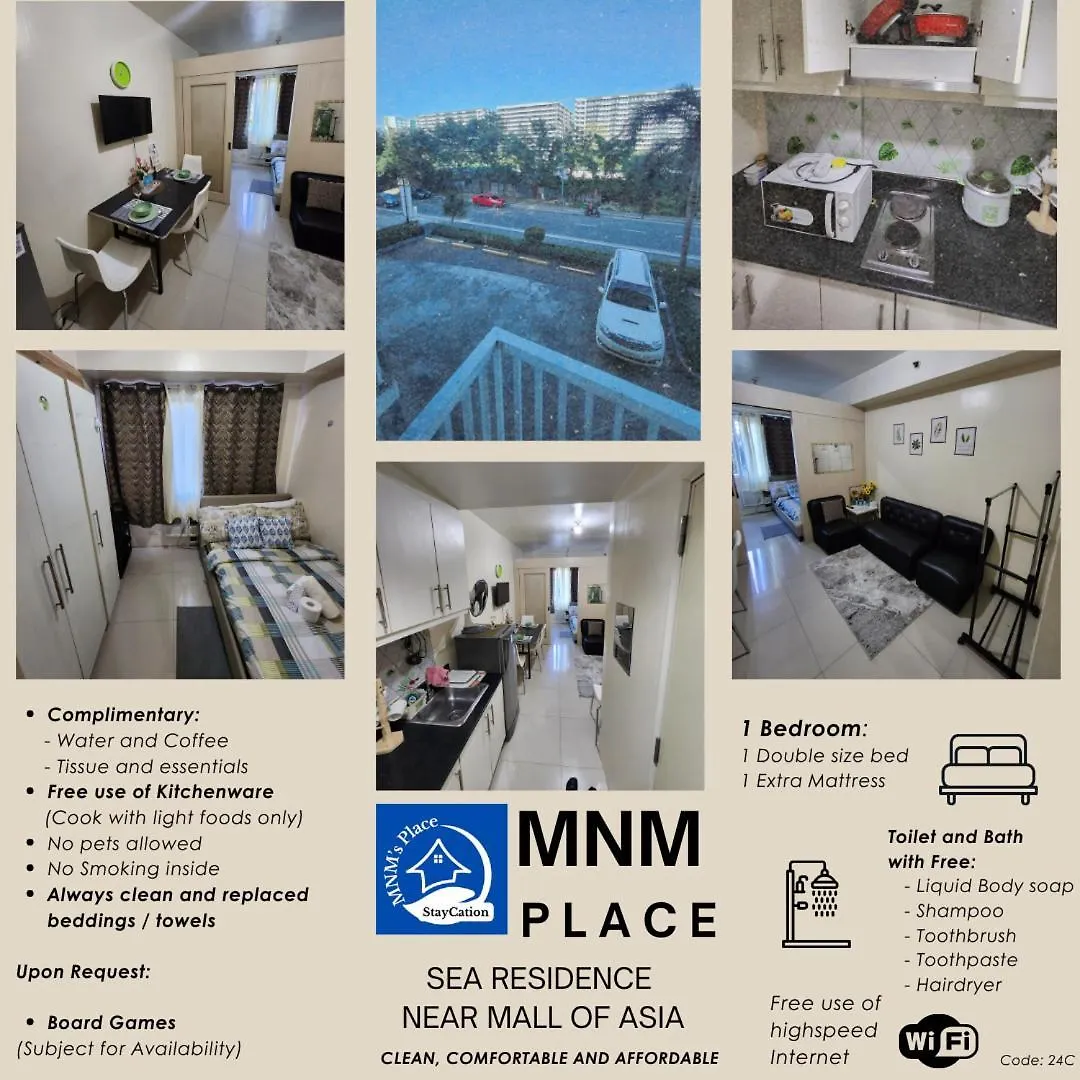 Mnm Place - Sea Residence 4C Manila
